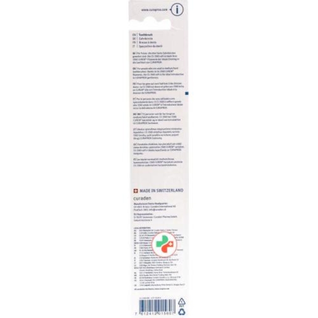 Curaprox Sensitive зубная щётка Compact Soft 1560