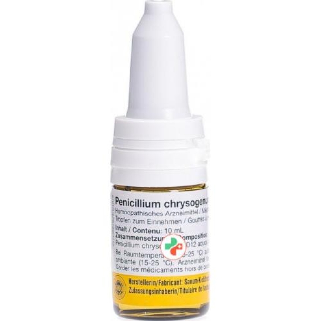 Sanum Penicillium Chrysogenum D 12 (notatum) 10мл Sanum Penicillium Chrysogenum D 12 (notatum) 10мл