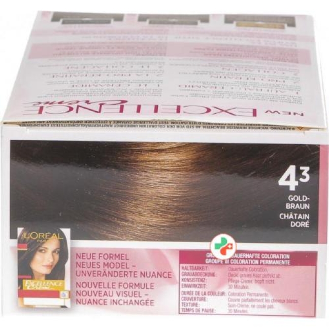 Excellence Color крем 4.3 Goldbraun Excellence Color крем 4.3 Goldbraun