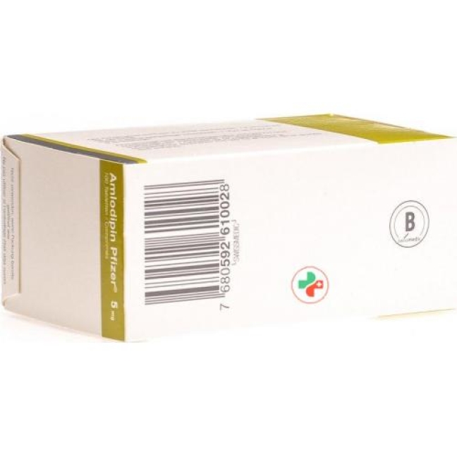 Amlodipin Pfizer 5 mg 100 tablets Amlodipin Pfizer 5 mg 100 tablets