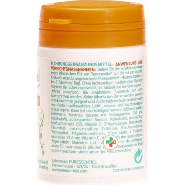 Puressentiel Neutrale в таблетках, 30 штук Puressentiel Neutrale в таблетках, 30 штук