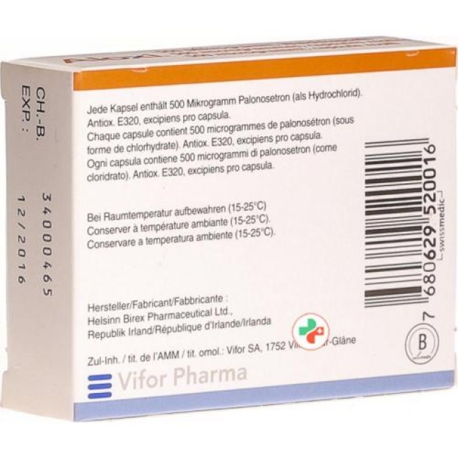 Aloxi 500 mcg Kaps Aloxi 500 mcg Kaps