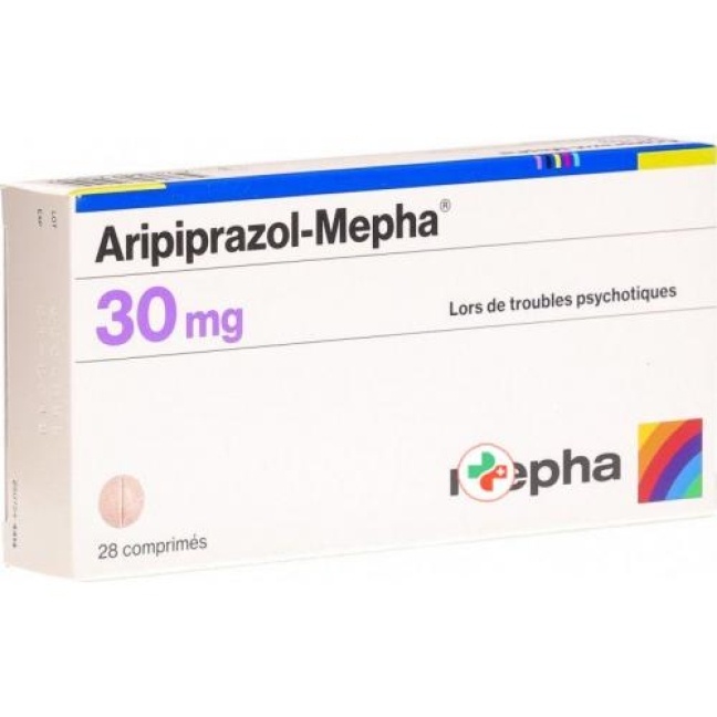 Aripiprazol Mepha 30 mg 28 tablets Aripiprazol Mepha 30 mg 28 tablets
