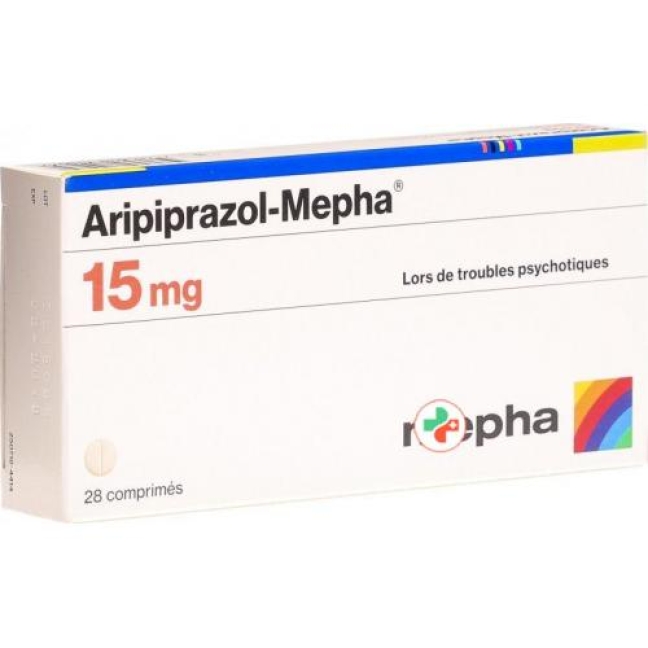 Aripiprazol Mepha 15 mg 28 tablets Aripiprazol Mepha 15 mg 28 tablets