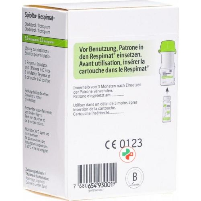 Spiolto Respimat 2.5 mcg/Hub Spiolto Respimat 2.5 mcg/Hub