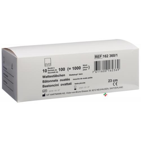IVF Wattestaeb Holz 22см Klein 10x 100 штук IVF Wattestaeb Holz 22см Klein 10x 100 штук