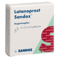 Латанопрост Сандоз 3х2.5 мл глазные капли Латанопрост Сандоз 3х2.5 мл глазные капли