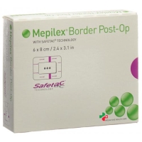 MEPILEX BORDER POST OP 6X8CM MEPILEX BORDER POST OP 6X8CM