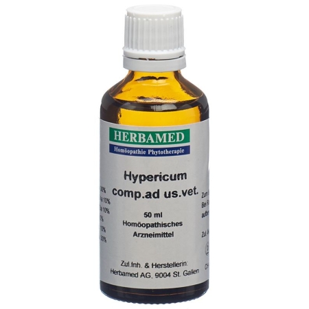 HERBAMED Hypericum comp Tropfen ad us vet HERBAMED Hypericum comp Tropfen ad us vet