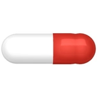 LGA Gelatine Kapseln 00 rot/weiss