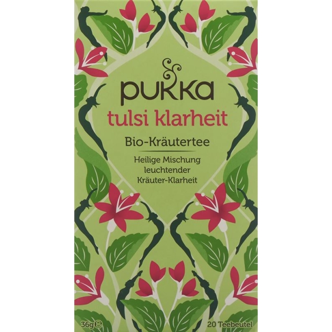 Pukka Drei Tulsi Tee Bio в пакетиках 20 штук Pukka Drei Tulsi Tee Bio в пакетиках 20 штук