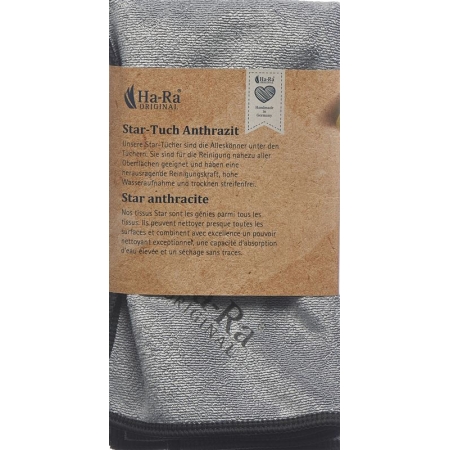 HA-RA Star-Tuch anthrazit