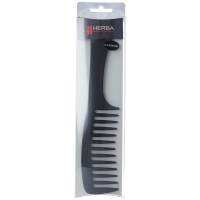 Herba Carbon Griffkamm Schwarz Herba Carbon Griffkamm Schwarz