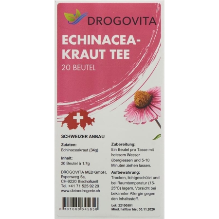 DROGOVITA Echinacea Tee