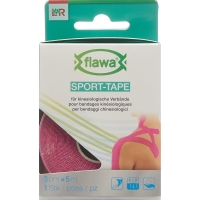 FLAWA Sport-Tape 5cmx5m pink FLAWA Sport-Tape 5cmx5m pink