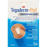 3M TEGADERM+PAD 9x15cm Wundkis 4.5x10cm (n)