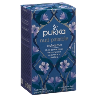 Pukka Nuit Paisible Thé био Btl 20 шт.
