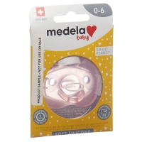MEDELA Baby Nuggi Мягкий силикон 0-6 Розовый MEDELA Baby Nuggi Мягкий силикон 0-6 Розовый