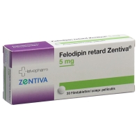 FELODIPIN retard Zentiva 5 mg FELODIPIN retard Zentiva 5 mg