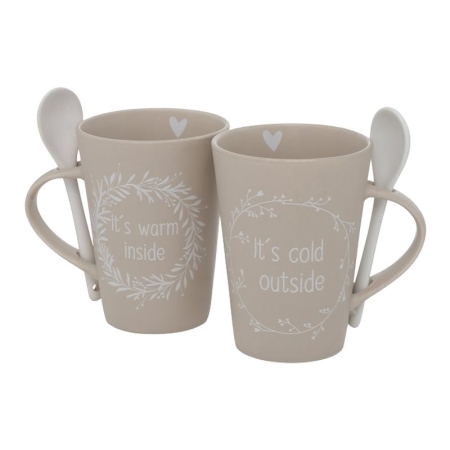 HERBORISTERIA Tasse Cold & Warm mit Löffel HERBORISTERIA Tasse Cold & Warm mit Löffel
