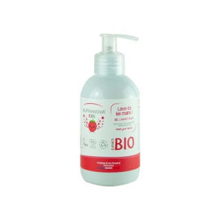 ALPHANOVA kids Handwaschgel Erdbeere Bio
