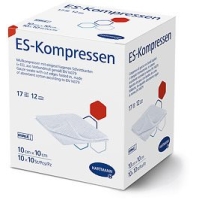 HARTMANN ES-Kompresse 10x10cm 12f st