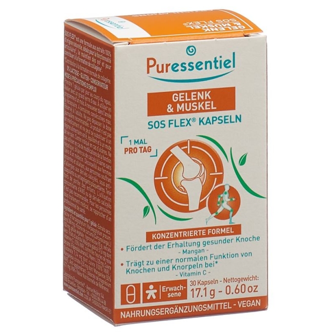 Puressentiel Joint &amp; Muscle SOS Flex Kaps Ds 30 шт.