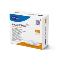 ZETUVIT Plus Silicone Border 8x8cm ZETUVIT Plus Silicone Border 8x8cm