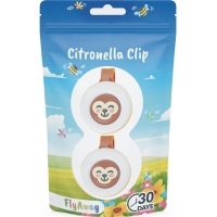 FLYAWAY Citronella-Clip Monkey Duopack FLYAWAY Citronella-Clip Monkey Duopack