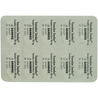 Trazodon Sandoz Tabletten 100mg 30 Stück
