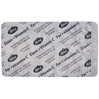 Abtei Eisen + Vitamin C Balance tablets 33 pieces