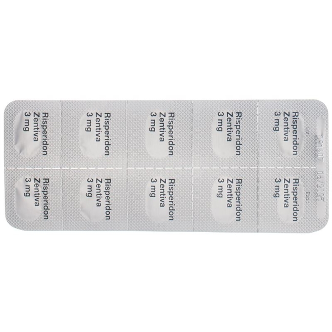 Risperidon Zentiva Filmtabletten 3mg 20 Stück