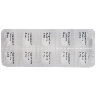 Risperidon Zentiva Filmtabletten 3mg 60 Stück