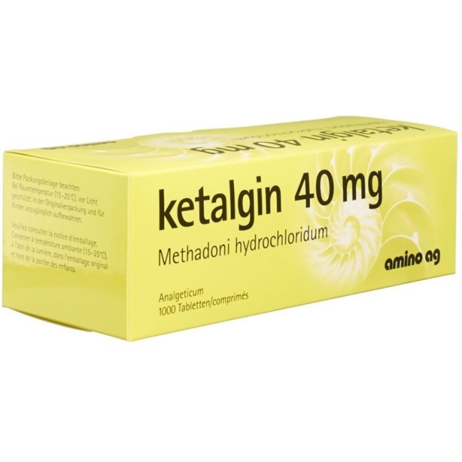 Ketalgin Tabl 40 mg 1000 pcs