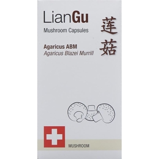 LianGu Agaricus Abm Mushrooms Capsules Can 60 Pieces