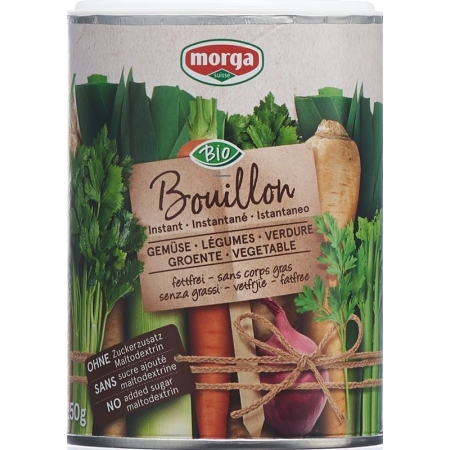 Бульон овощной Morga go clean обезжиренный Bio Ds 250 г