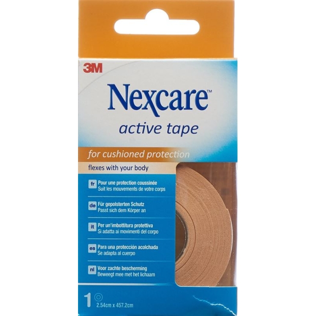 Лента 3M Nexcare Active, рулон 2,54 см x 4,572 м