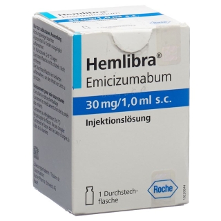 Hemlibra Injektionslösung 30mg/ml S.c. Durchstechflasche
