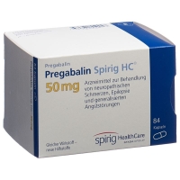 Pregabalin Spirig HC Kapseln 50mg (neu) 84 Stück Pregabalin Spirig HC Kapseln 50mg (neu) 84 Stück