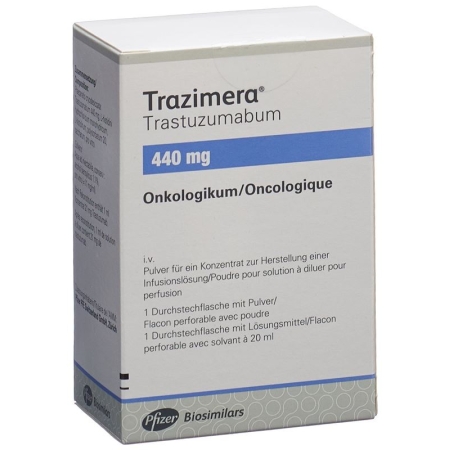 Trazimera Trockensubstanz 440mg C Solv Durchstechflasche