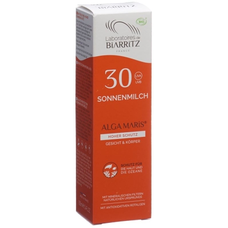 БИАРРИЦ солнцезащитное молочко SPF30