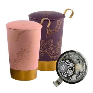 Herboristeria tea cup Precious with strainer Herboristeria tea cup Precious with strainer