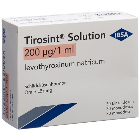 Tirosint Solution 200mcg 30 Ampullen 1ml